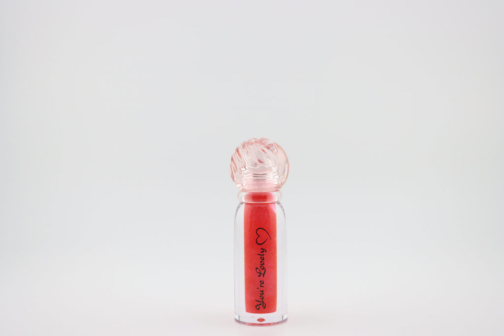 Candy Gloss - Fiery Red Shimmer Gloss