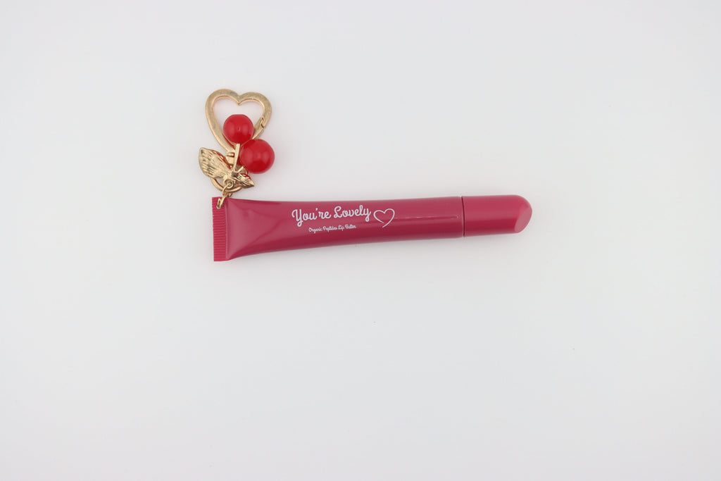 Organic peptide lip butter #4 with keychain