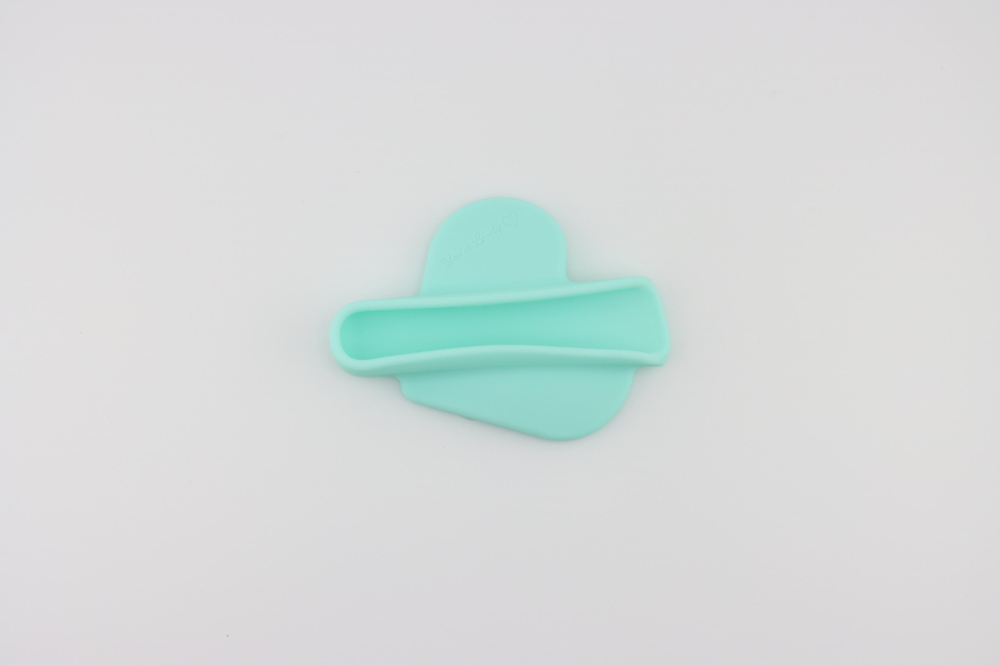 Lip Gloss Heart Phone Case (Turquoise)