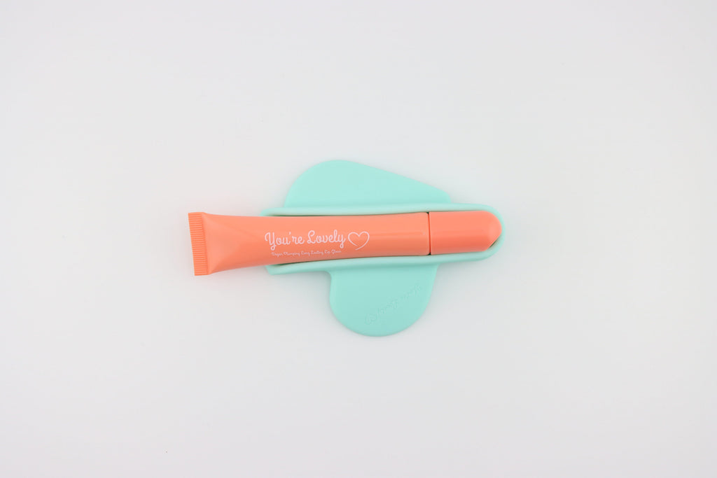 Lip Gloss Heart Phone Case (Turquoise)