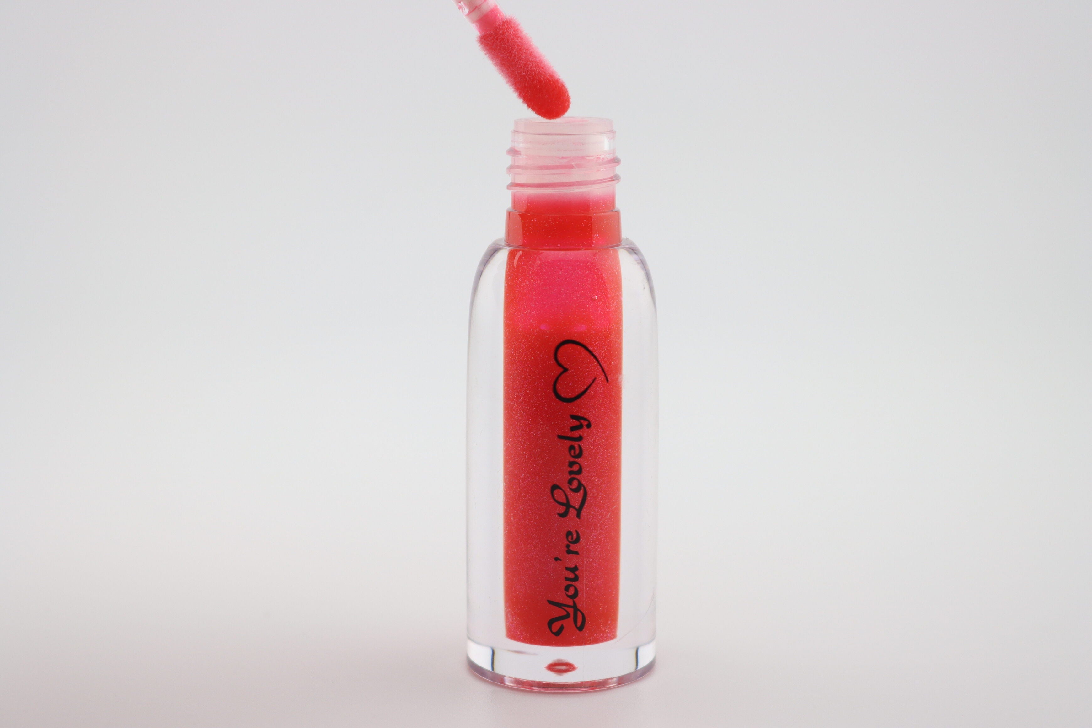 Candy Gloss - Fiery Red Shimmer Gloss