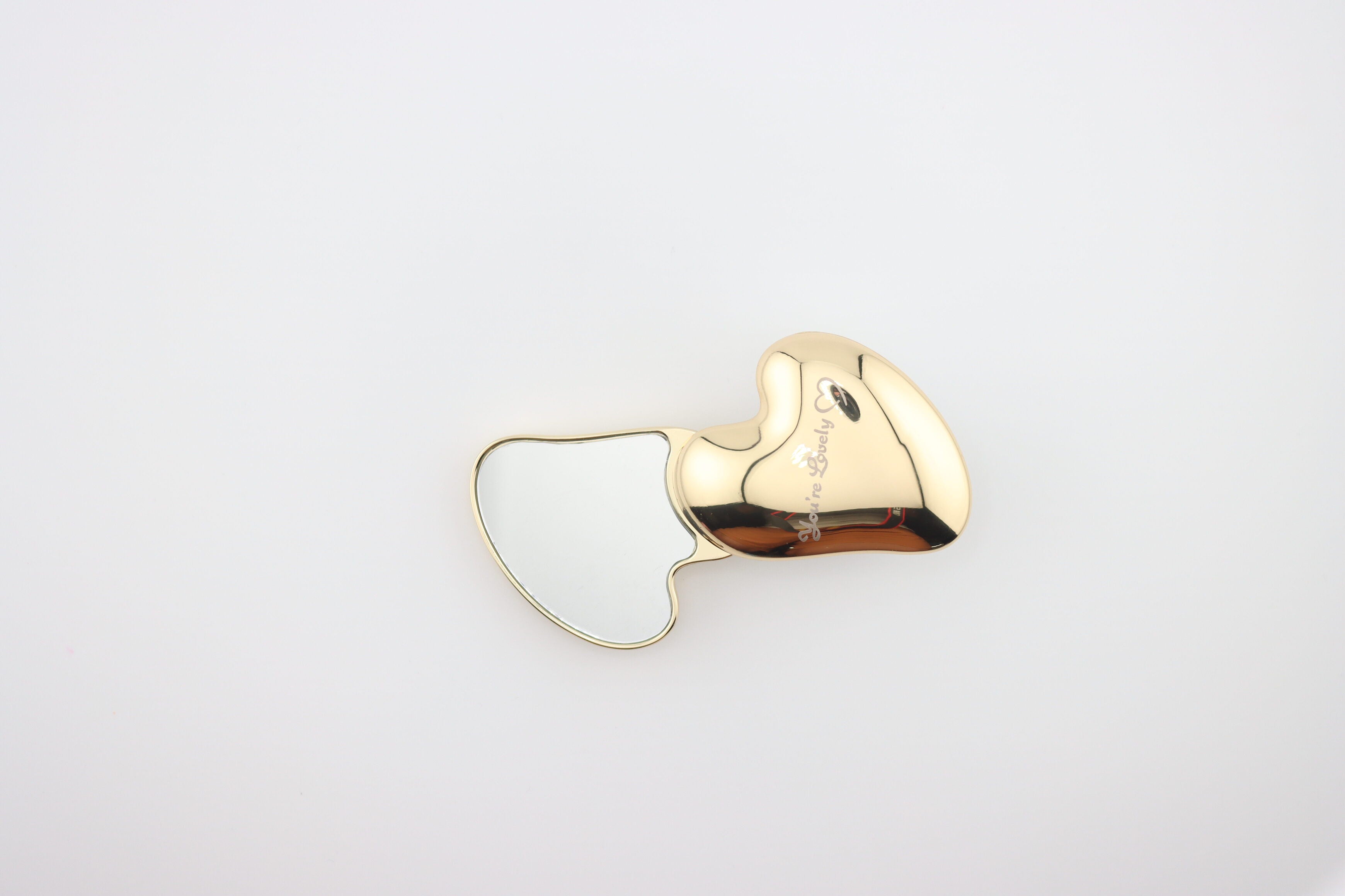 Lovely pocket dual sided mirror
